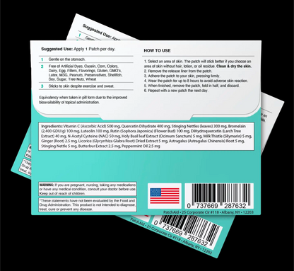 Patch Aid Allergy Plus