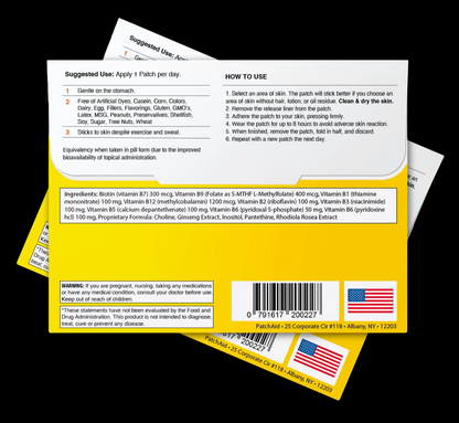 Patch Aid B12 energy