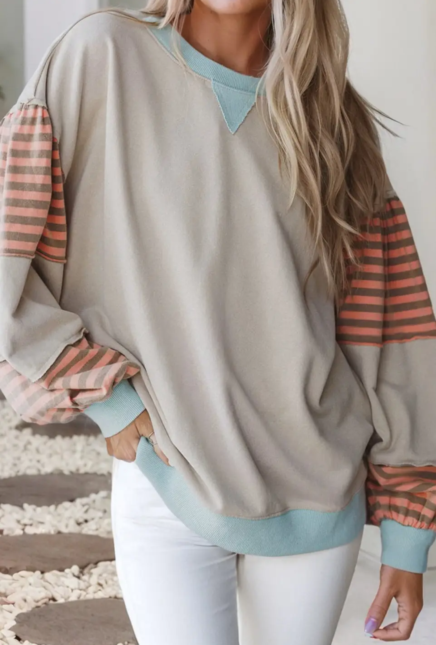 Patchwork Sweatshirt