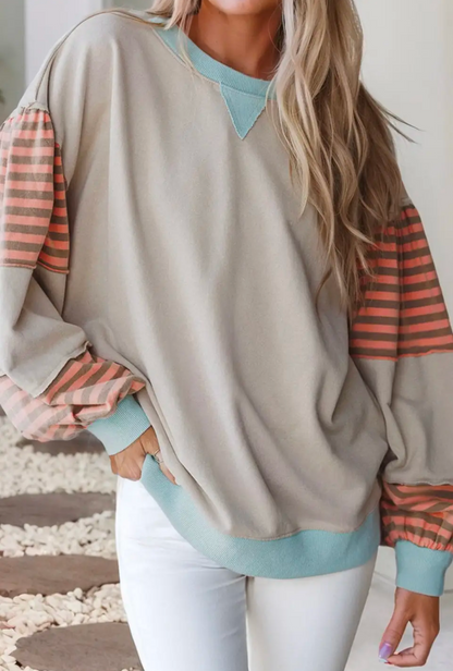 Patchwork Sweatshirt